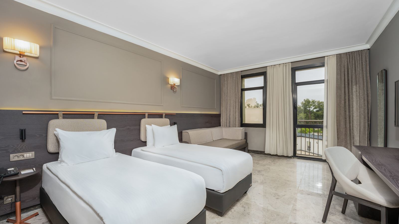 Interiér hotelu Adora
