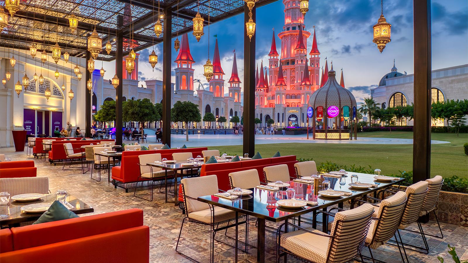 Restaurace v Land of Legends
