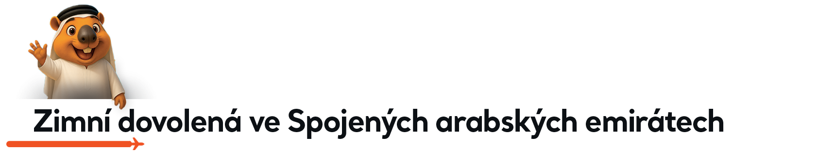 Zimní dovolená ve Spojených arabských emirátech