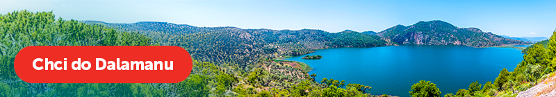 Dalaman – lesy, jezero a kopce