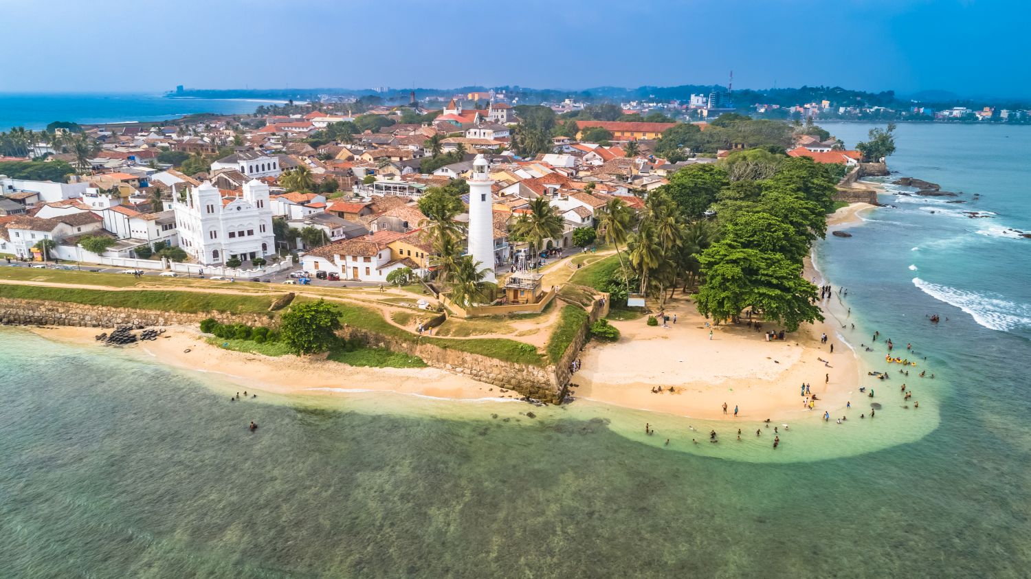 Galle – hradby a oceán