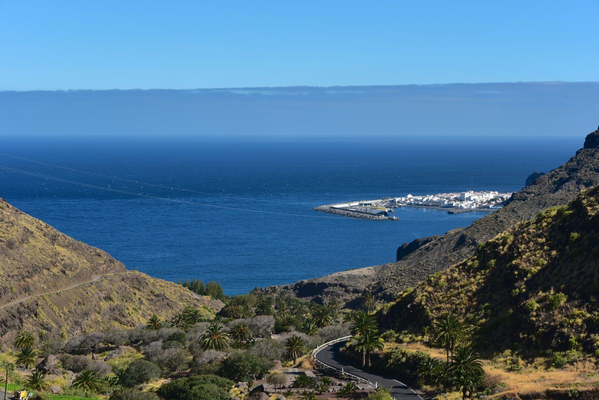 Puerto de las Nieves v Agaete na Gran Canarii
