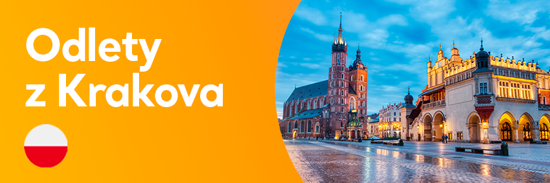 Nabídka zájezdů s odlety z Krakova