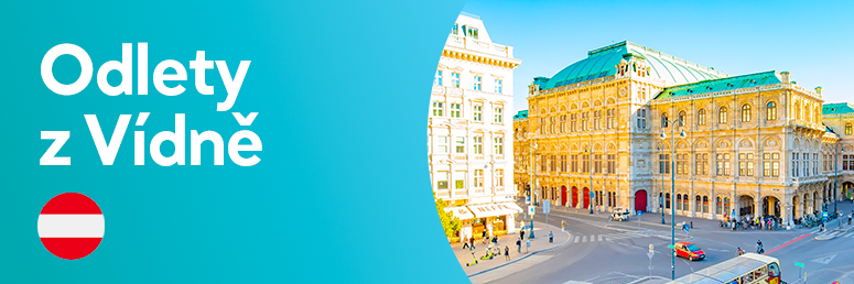 Nabídka zájezdů s odlety z Vídně