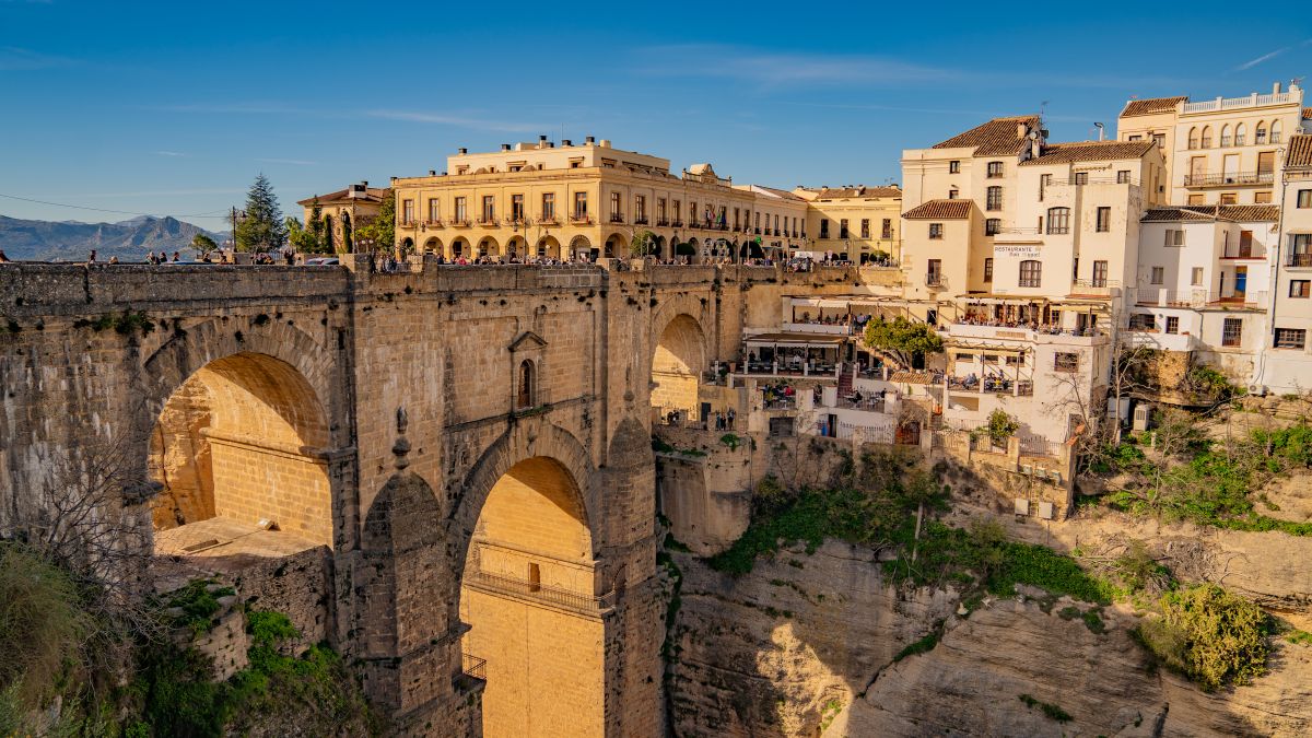 Puente Nuevo nad soutěskou Tajo de Ronda