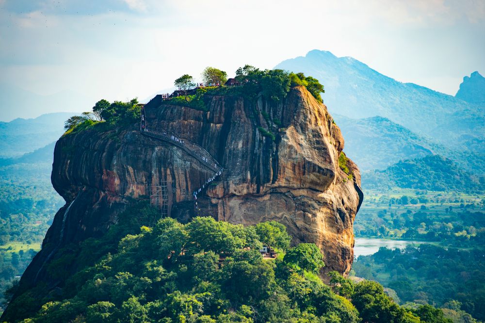 Lví skála Sigiriya na Srí Lance