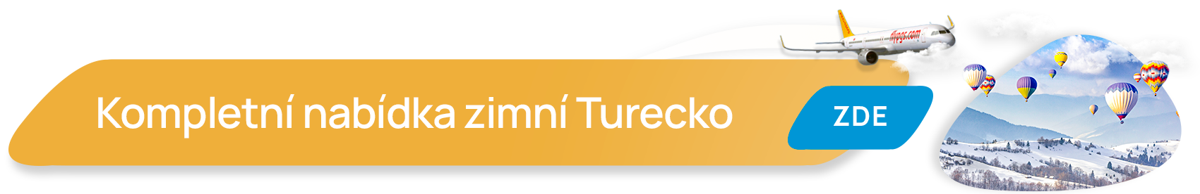 Kompletní nabídka zimní dovolené v Turecku